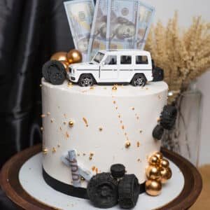 Car Theme Cake