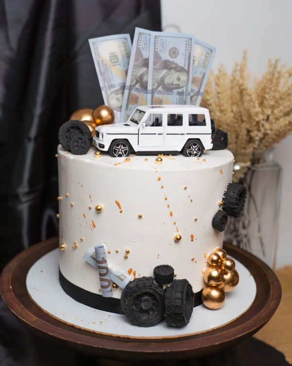 Car Theme Cake